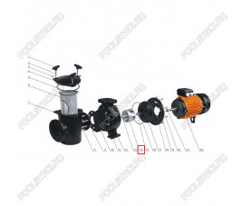 Крыльчатка насоса Aquaviva AVC-7.5T