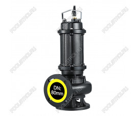 Канализационный насос AquaViva 80WQ40-40-11(DN80,Q=40,H=40,P=11kW,380V)