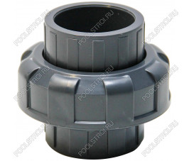 Муфта разборная c уплотнением EPDM d63 AQUAVIVA Муфта разборная c уплотнением EPDM d63 AQUAVIVA