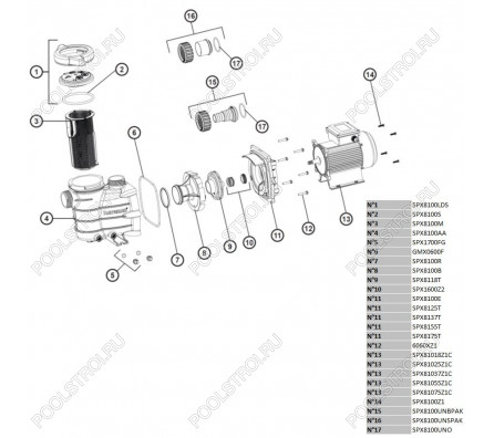 Фильтрационная установка Hayward PowerLine 81069 (D368)